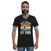 Dad T-Shirt Black - Best Father By Par #1