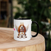 11oz Basset Hound Angel - Always On My Mind Forever In My Heart