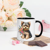 11oz Yorkshire Terrier - Flowers In Mouth