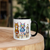 11oz I Love Cats - Cats On Fence #1