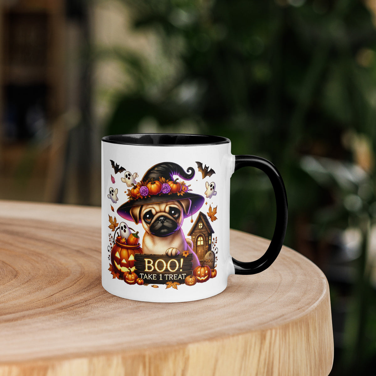 11oz Halloween Pug Mug #5