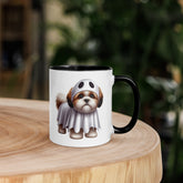 11oz Happy Halloween Ghost Shih Tzu Mug #1