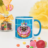 11oz Unicorn Pug In Donut
