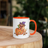 11oz Halloween Morning Pumpkin Pug Mug