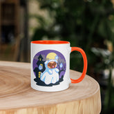 11oz Haunted House Hey Boo Pug Mug