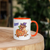 11oz Happy Halloween Booo Pug Mug