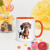 11oz Whimsical Dachshund Mug
