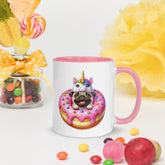 11oz Pug In A Donut - Pug Mug
