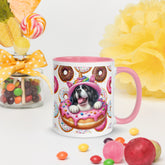 11oz St Bernard Loves Donuts Mug - Life Is Short