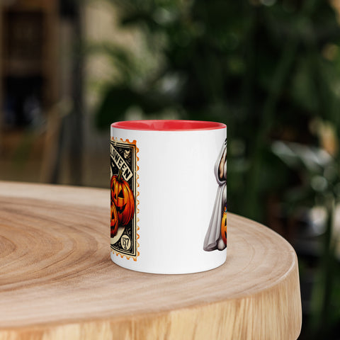 11oz Happy Halloween Ghost Havanese Mug #1 11oz Happy Halloween Ghost Havanese Mug #1