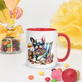 11oz Summer Vibes At The Beach - French Bulldog