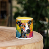 11oz Cute Whippet - Pop Art Funky