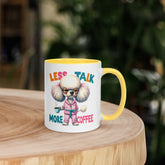 11oz Poodle Mug - Less Talk More Coffee