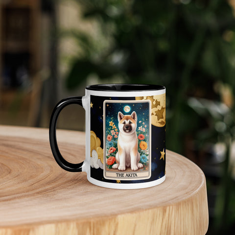 11oz Tarot Card Mug - The Akita