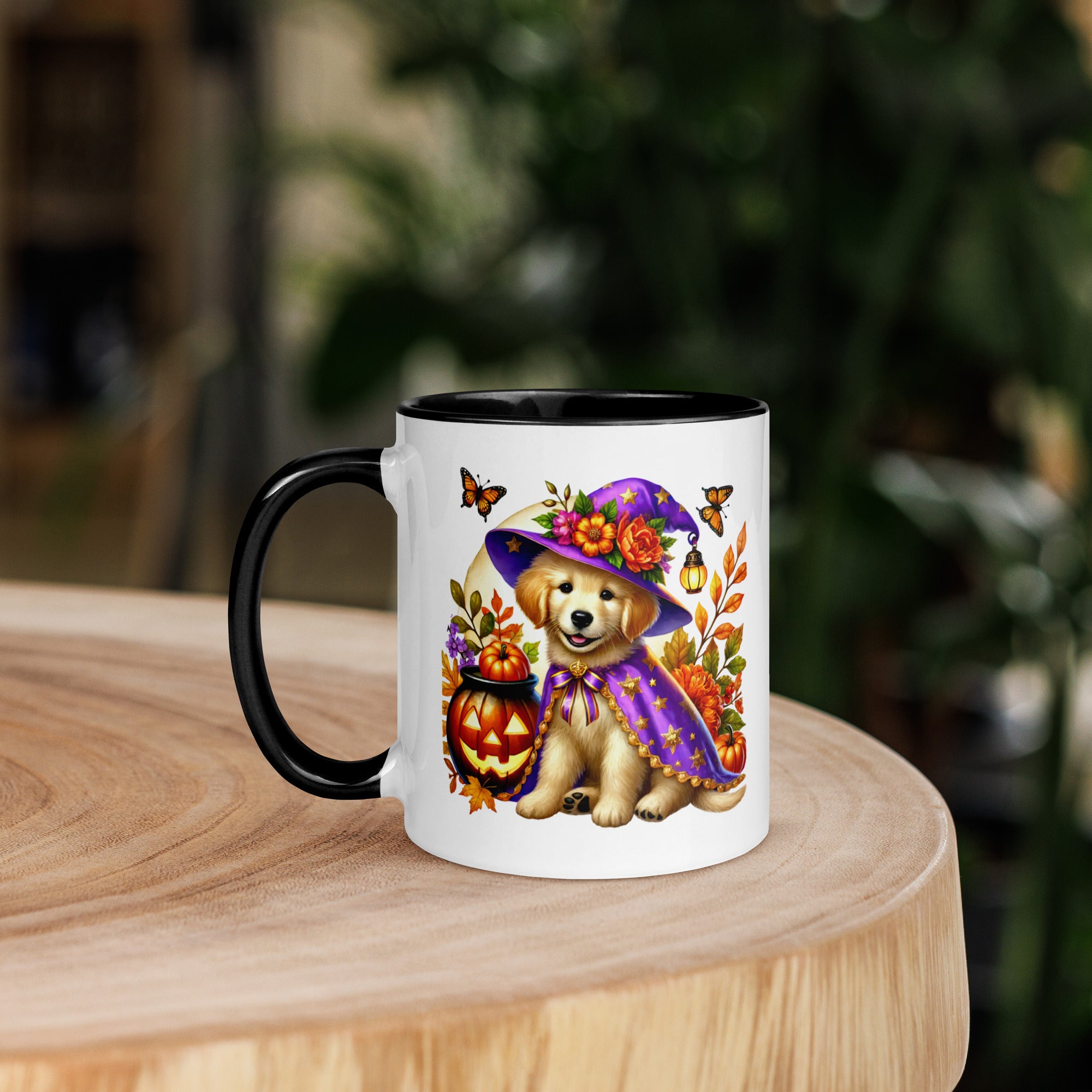 11oz Halloween Golden Retriever Mug #1