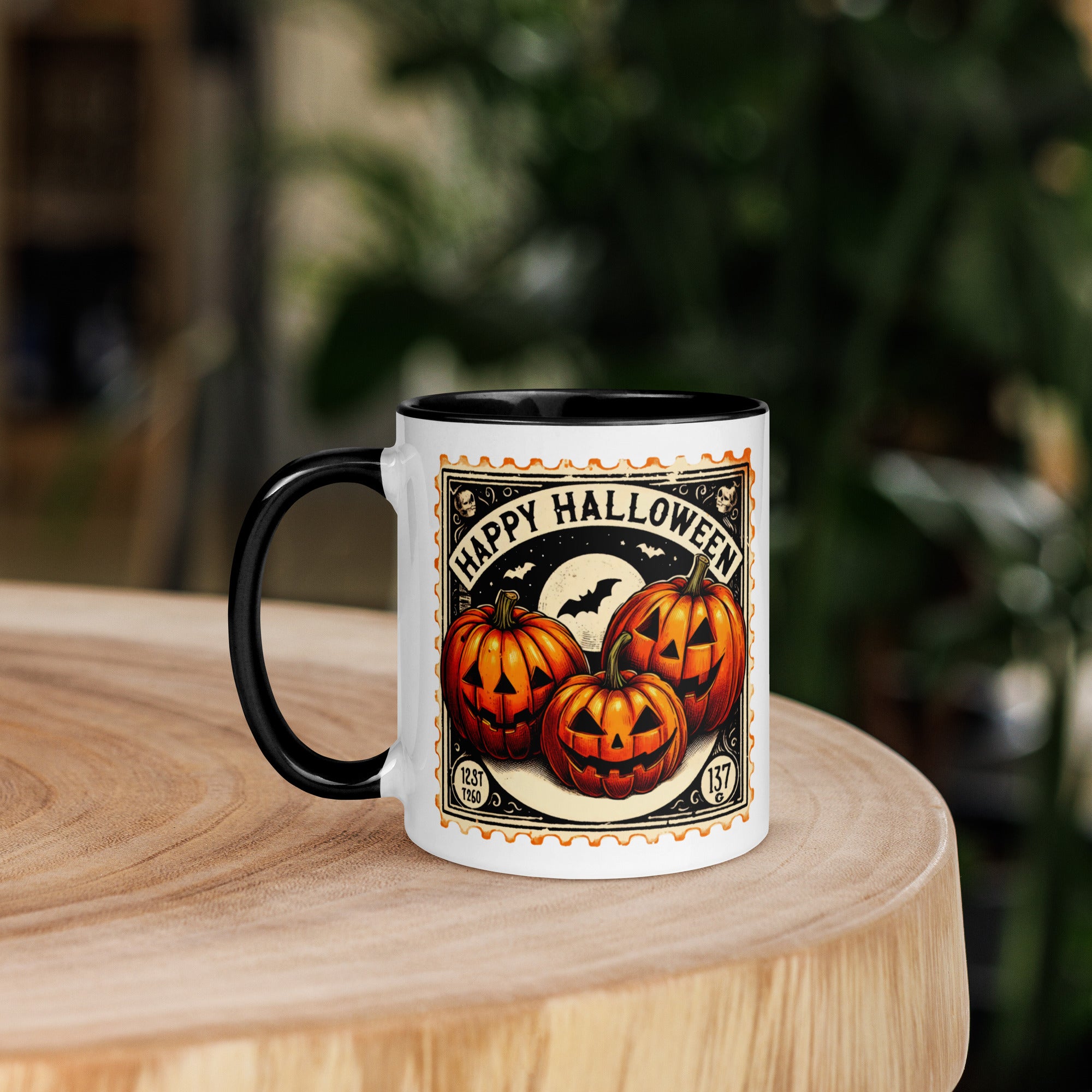 11oz Happy Halloween Ghost Golden Retriever Mug #1