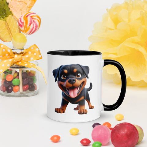 11oz Whimsical Rottweiler Mug