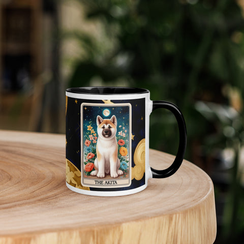 11oz Tarot Card Mug - The Akita