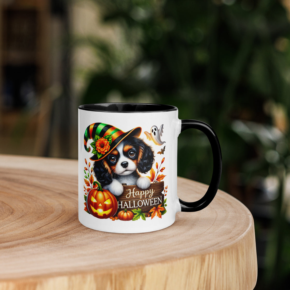 11oz Halloween Cavalier King Charles Spaniel Mug #3