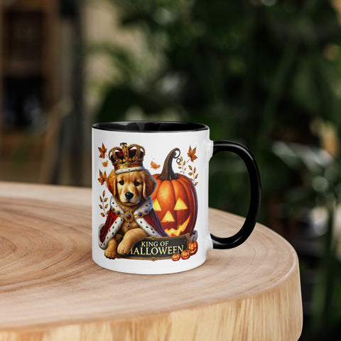 11oz Halloween Golden Retriever Mug #6