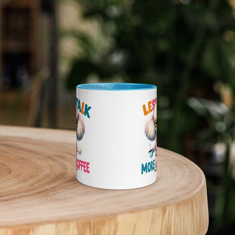 11oz Poodle Mug - Less Talk More Coffee