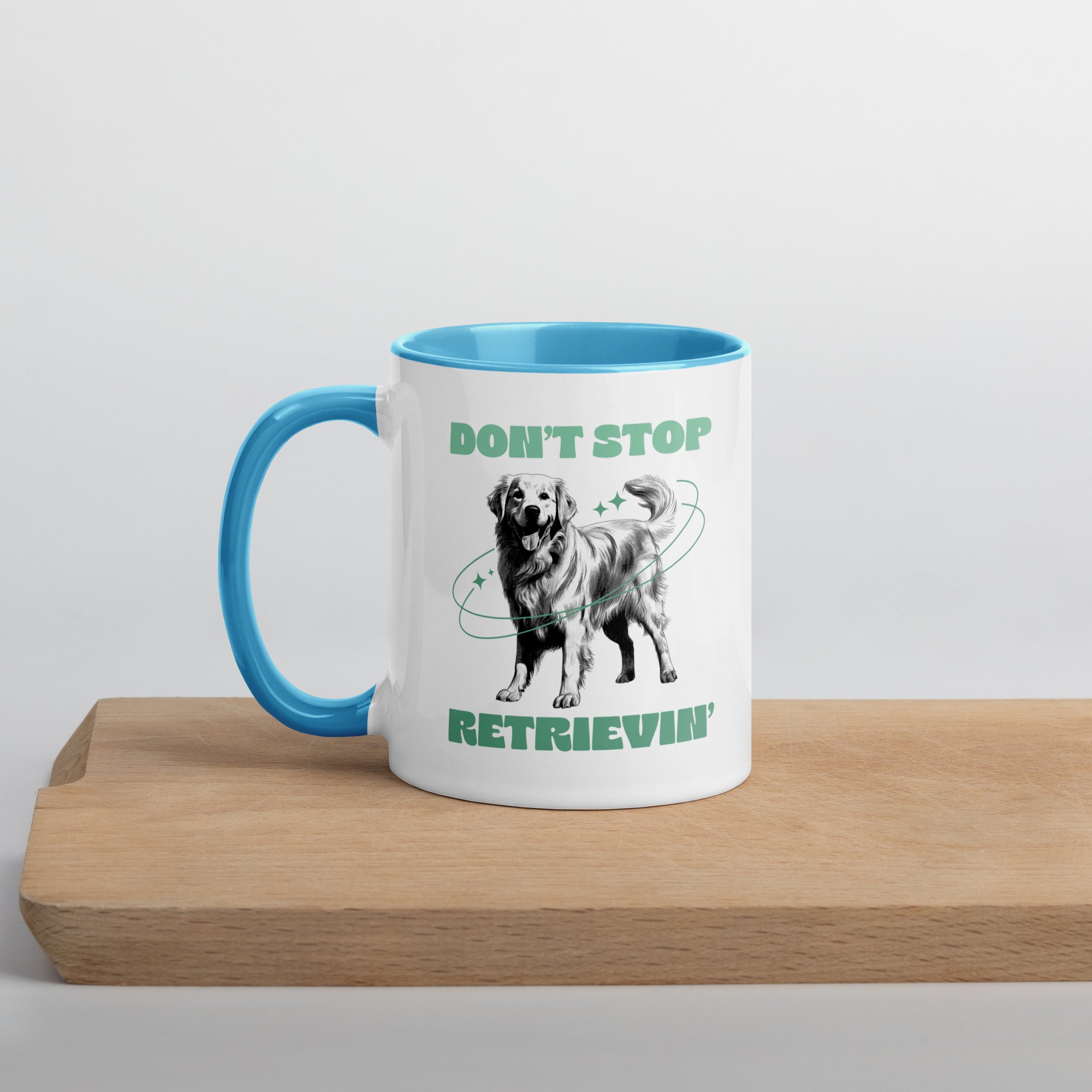 11oz Golden Retriever - Don't Stop Retrievin'