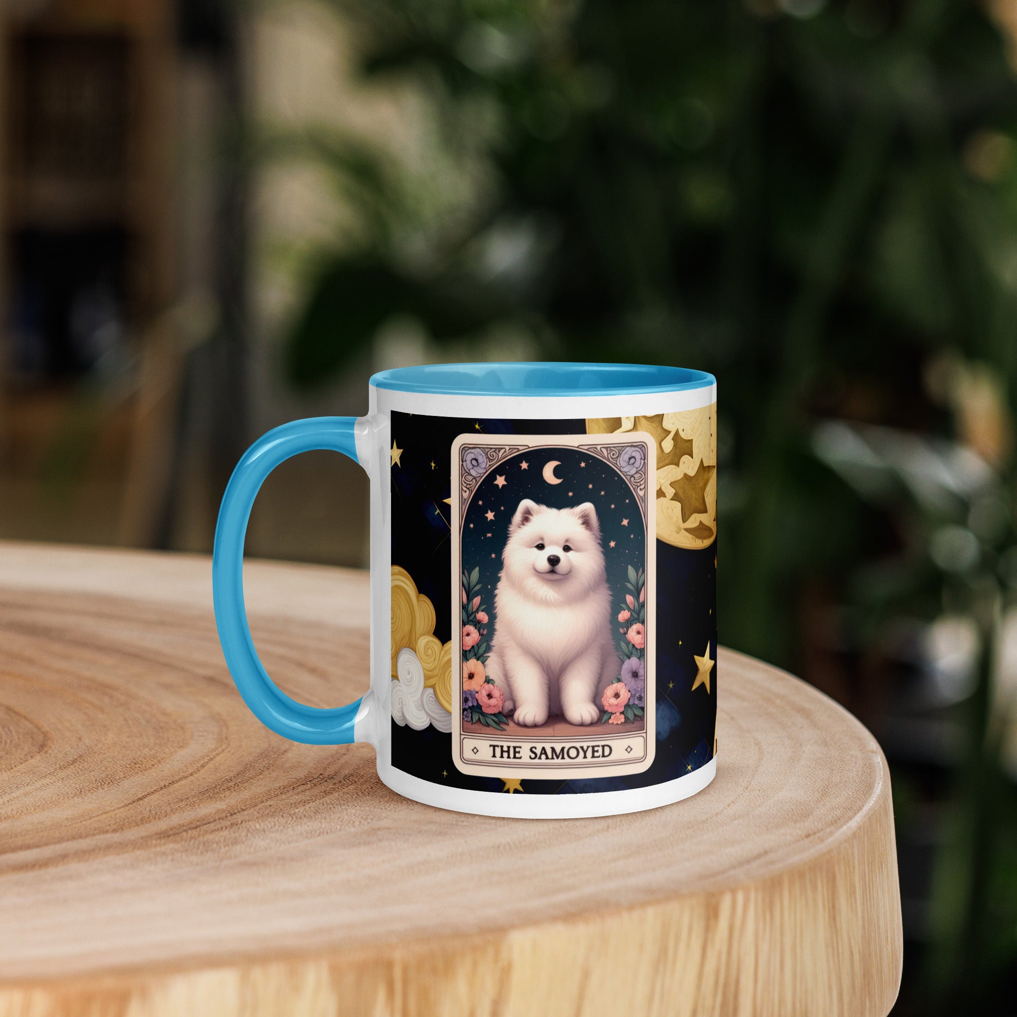 11oz Tarot Card Mug - The Samoyed