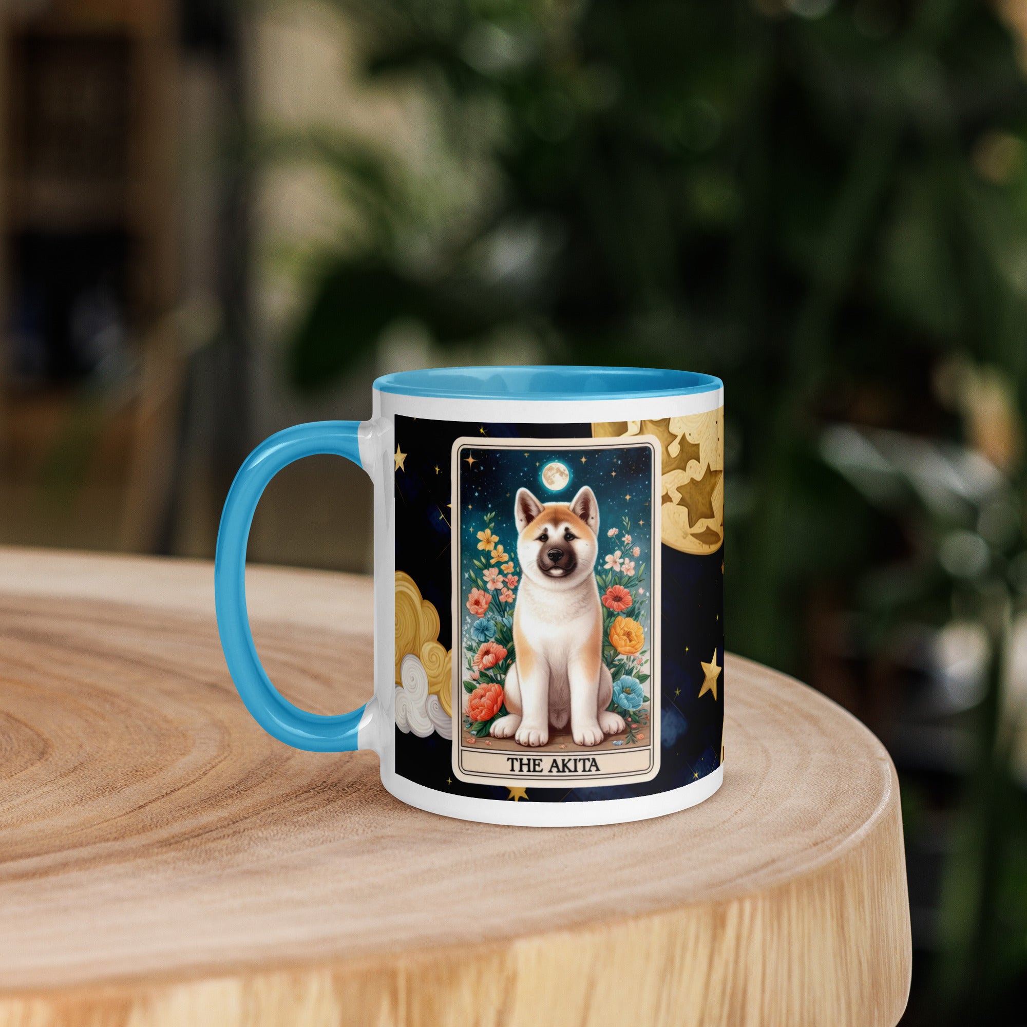 11oz Tarot Card Mug - The Akita