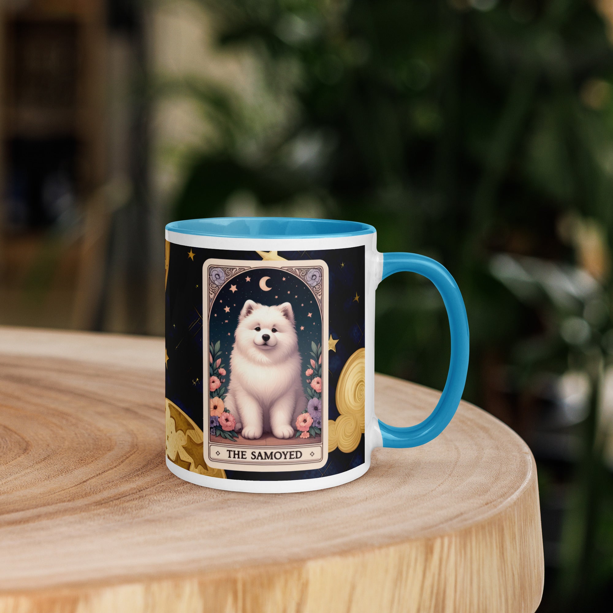 11oz Tarot Card Mug - The Samoyed