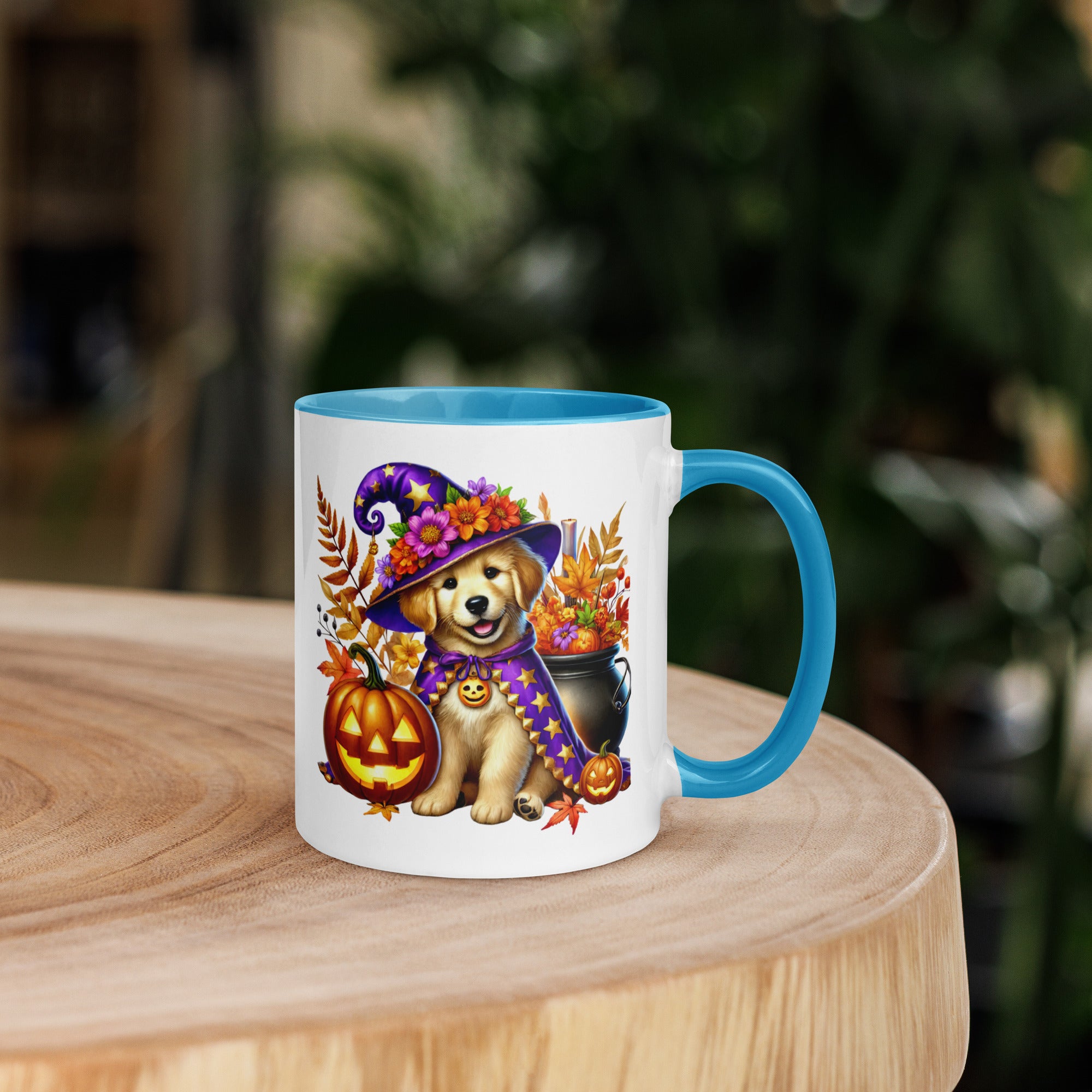 11oz Halloween Golden Retriever Mug #2