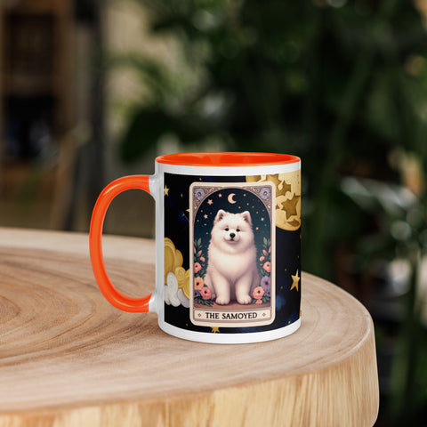 11oz Tarot Card Mug - The Samoyed