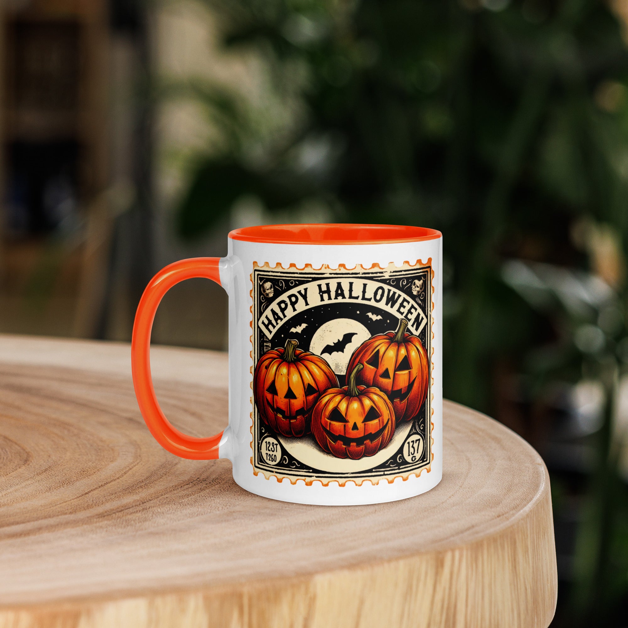 11oz Happy Halloween Ghost Rottweiler Mug #1