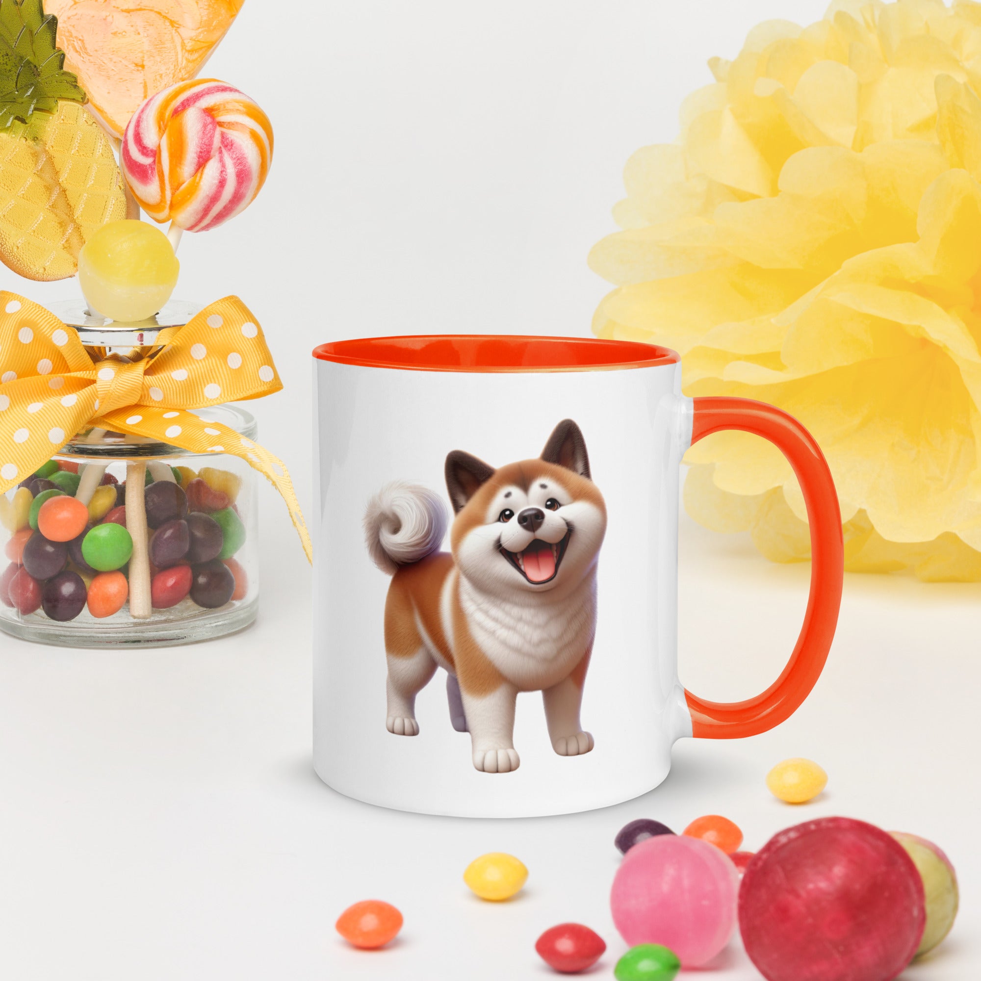 11oz Whimsical Akita Mug