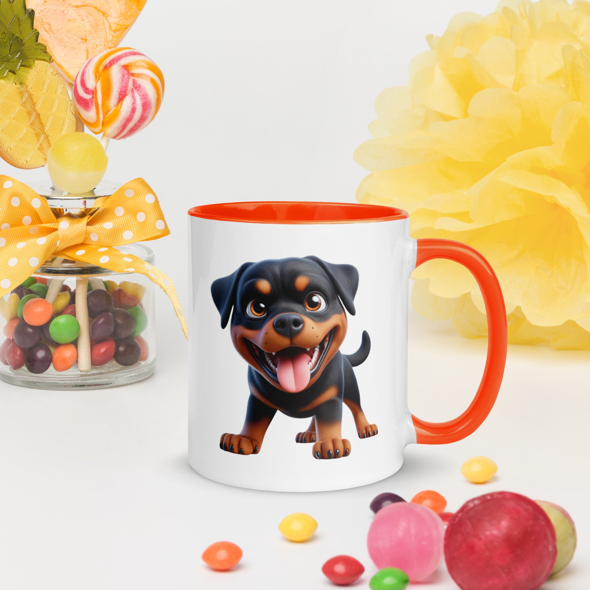 11oz Whimsical Rottweiler Mug