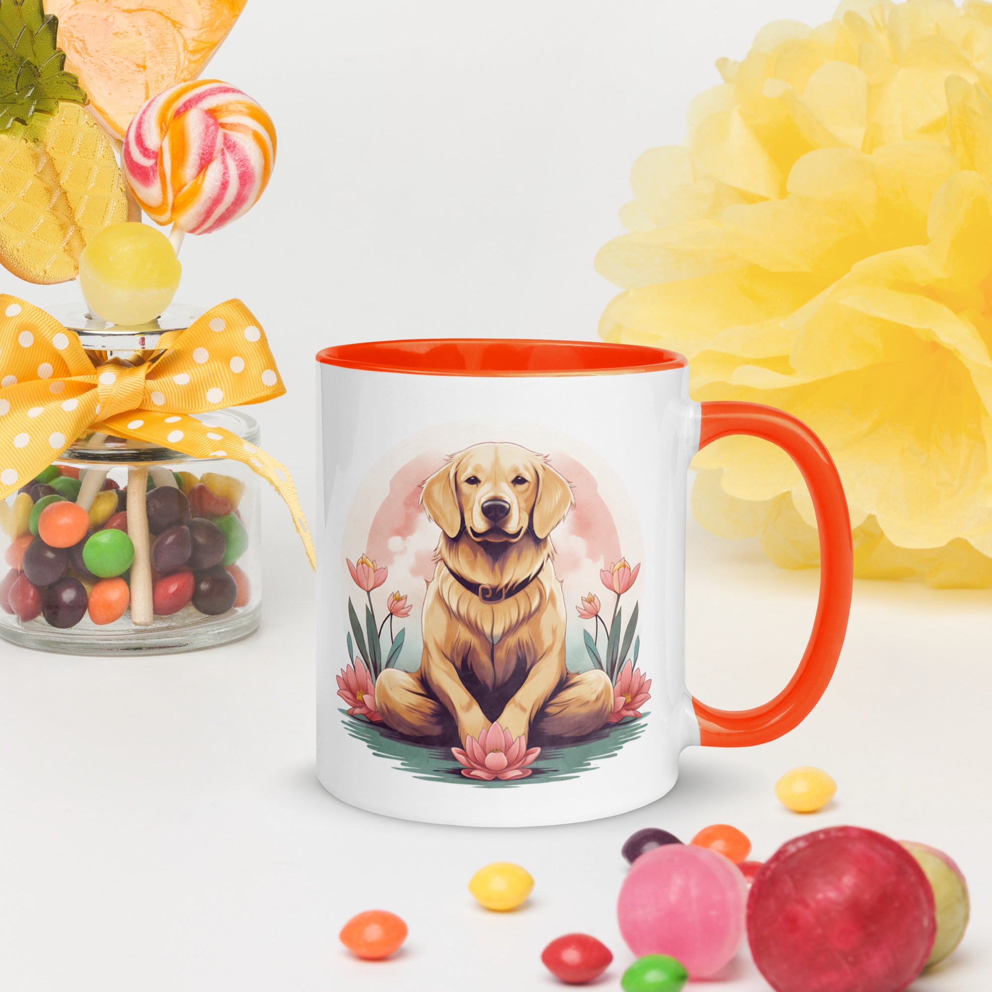 11oz Meditating Golden Retriever - Life Is Better With Dogs