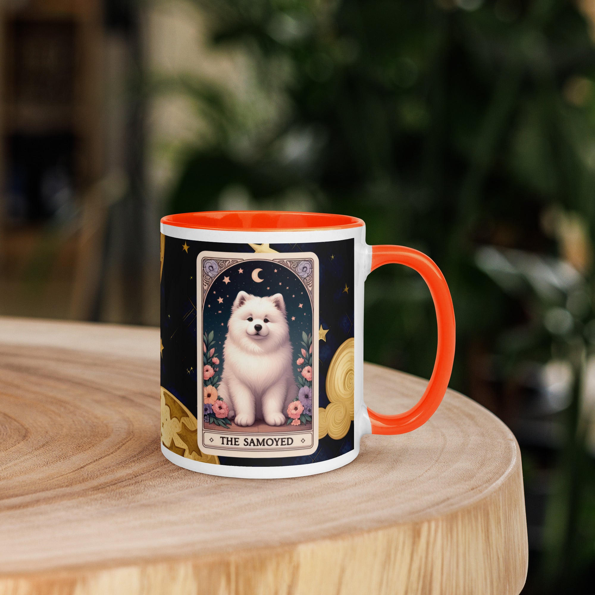 11oz Tarot Card Mug - The Samoyed