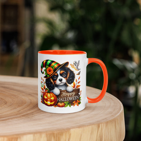 11oz Halloween Cavalier King Charles Spaniel Mug #3