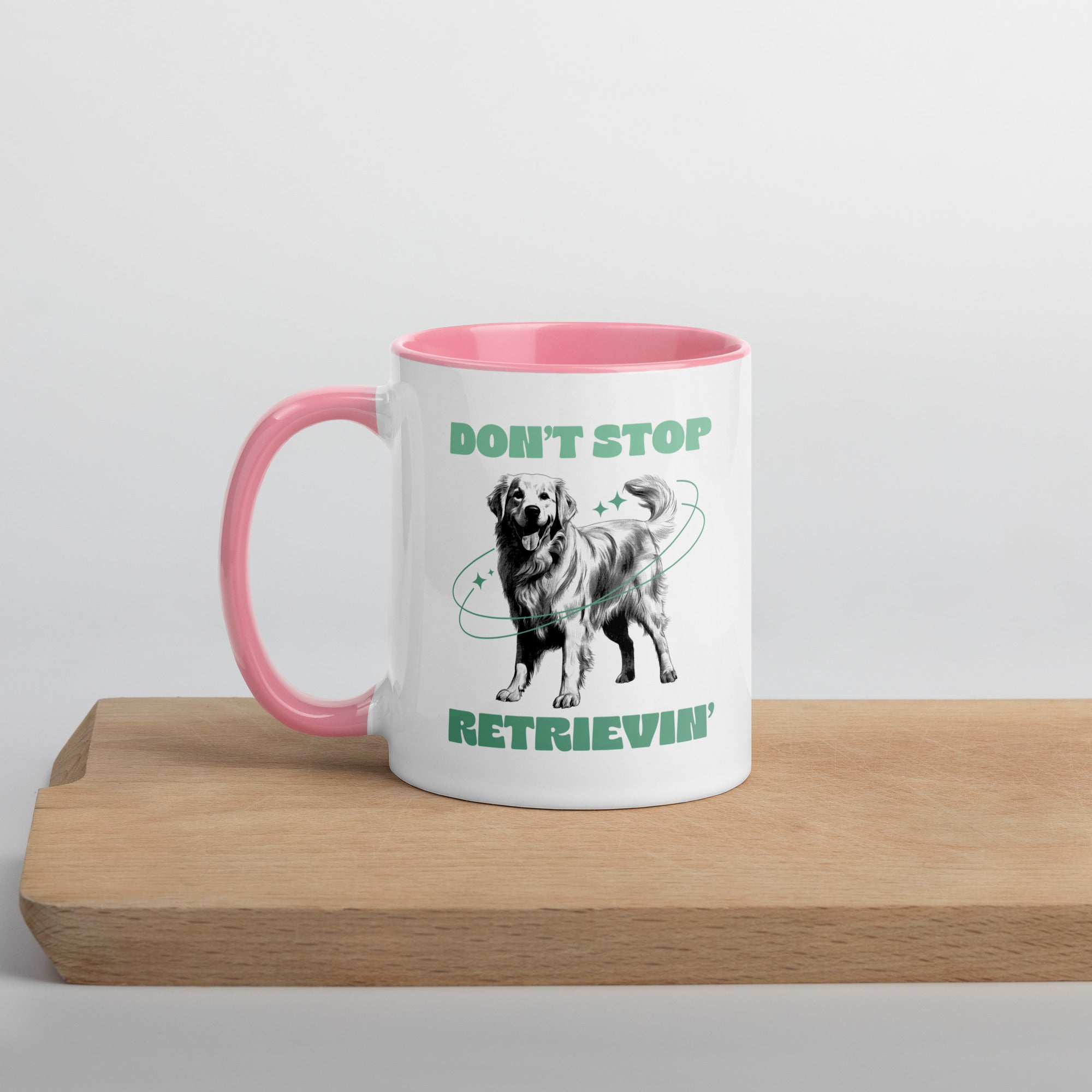 11oz Golden Retriever - Don't Stop Retrievin'