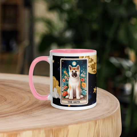 11oz Tarot Card Mug - The Akita