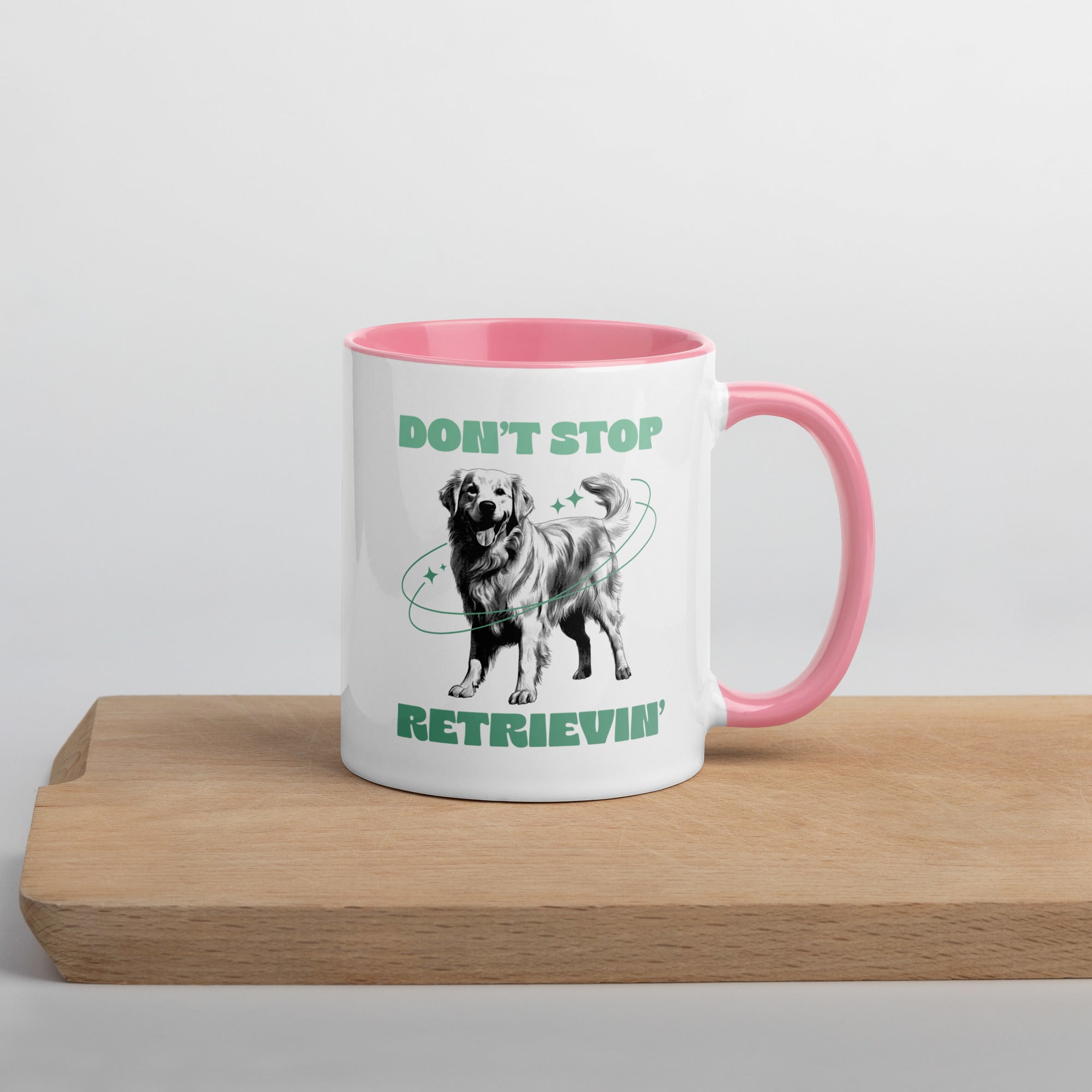 11oz Golden Retriever - Don't Stop Retrievin'