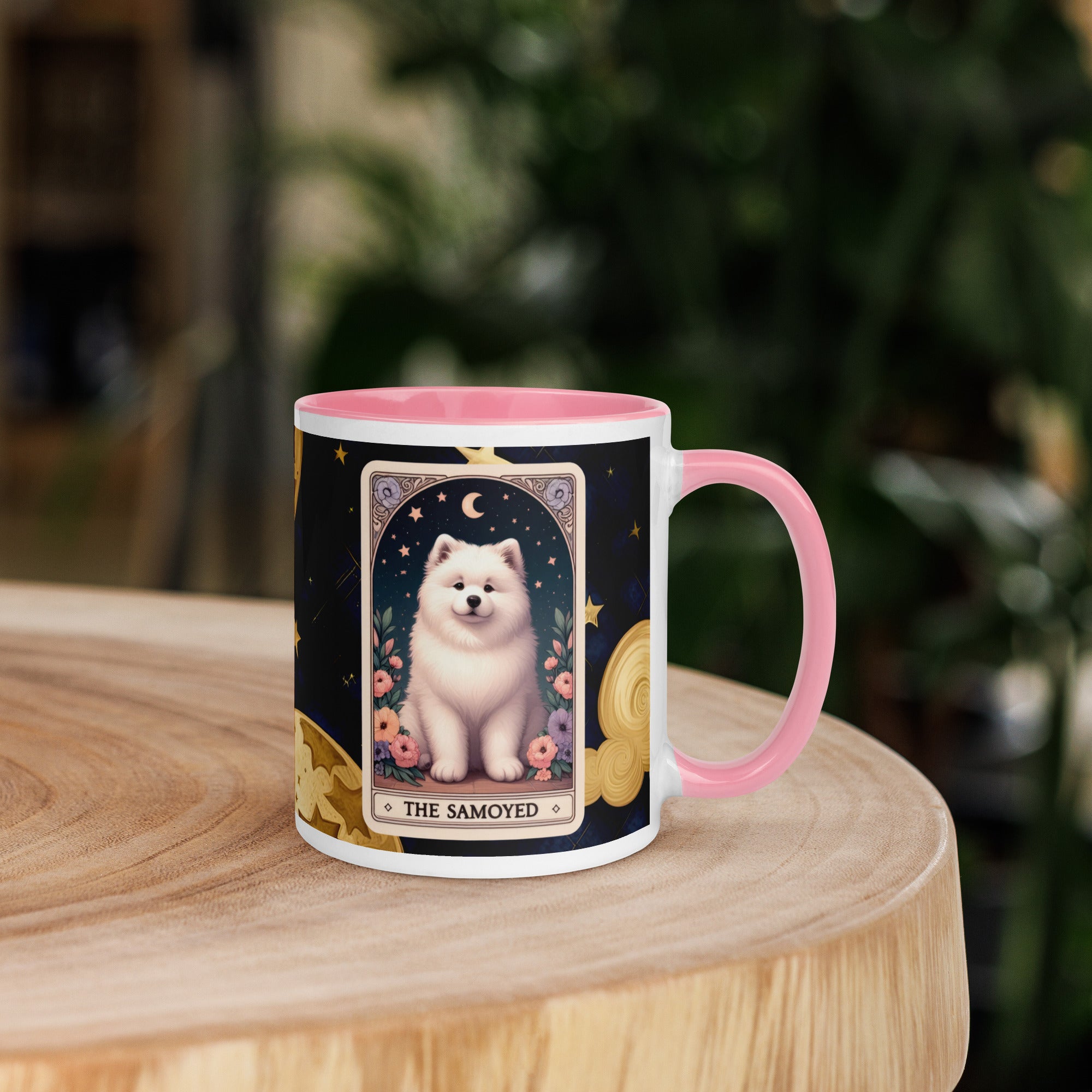 11oz Tarot Card Mug - The Samoyed