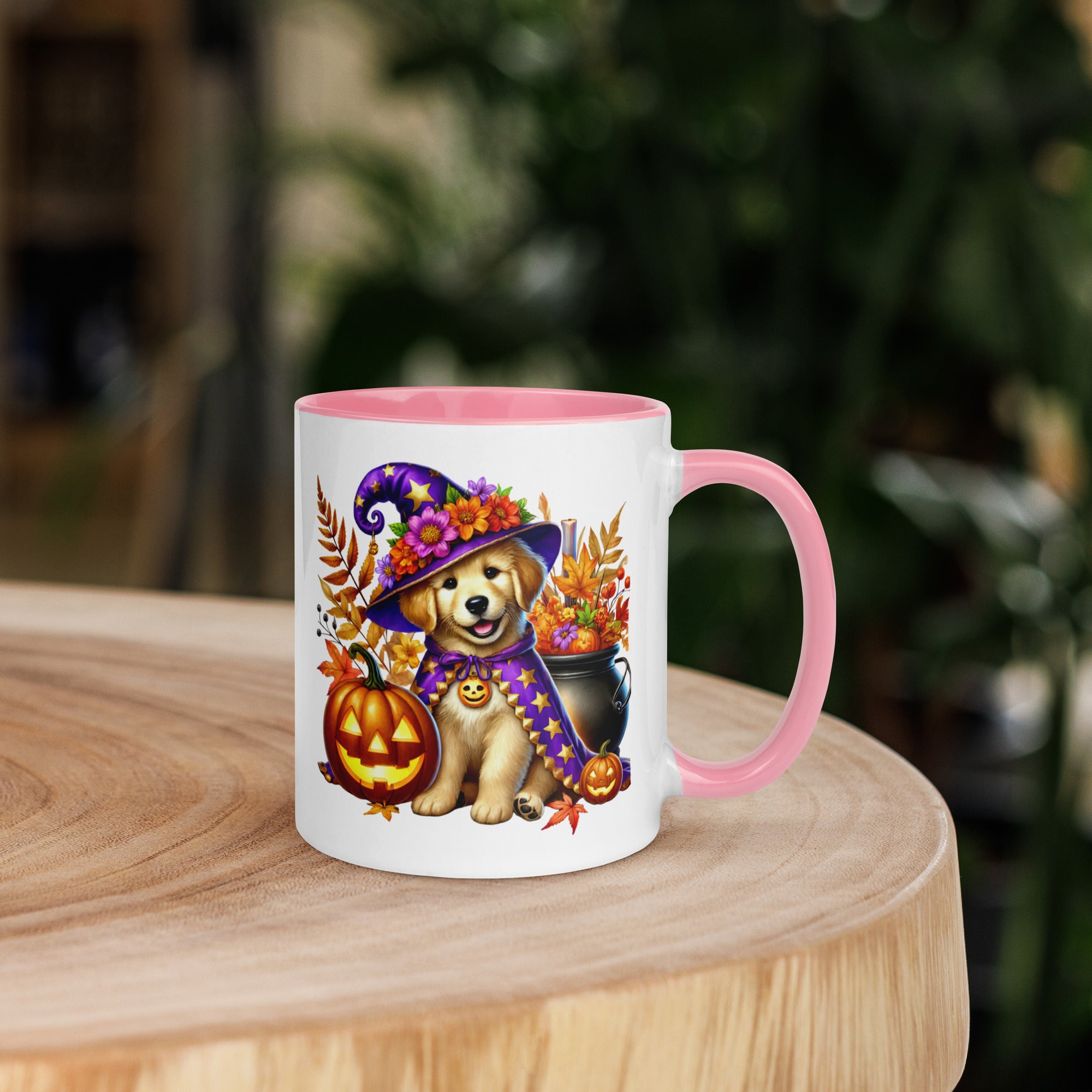 11oz Halloween Golden Retriever Mug #2