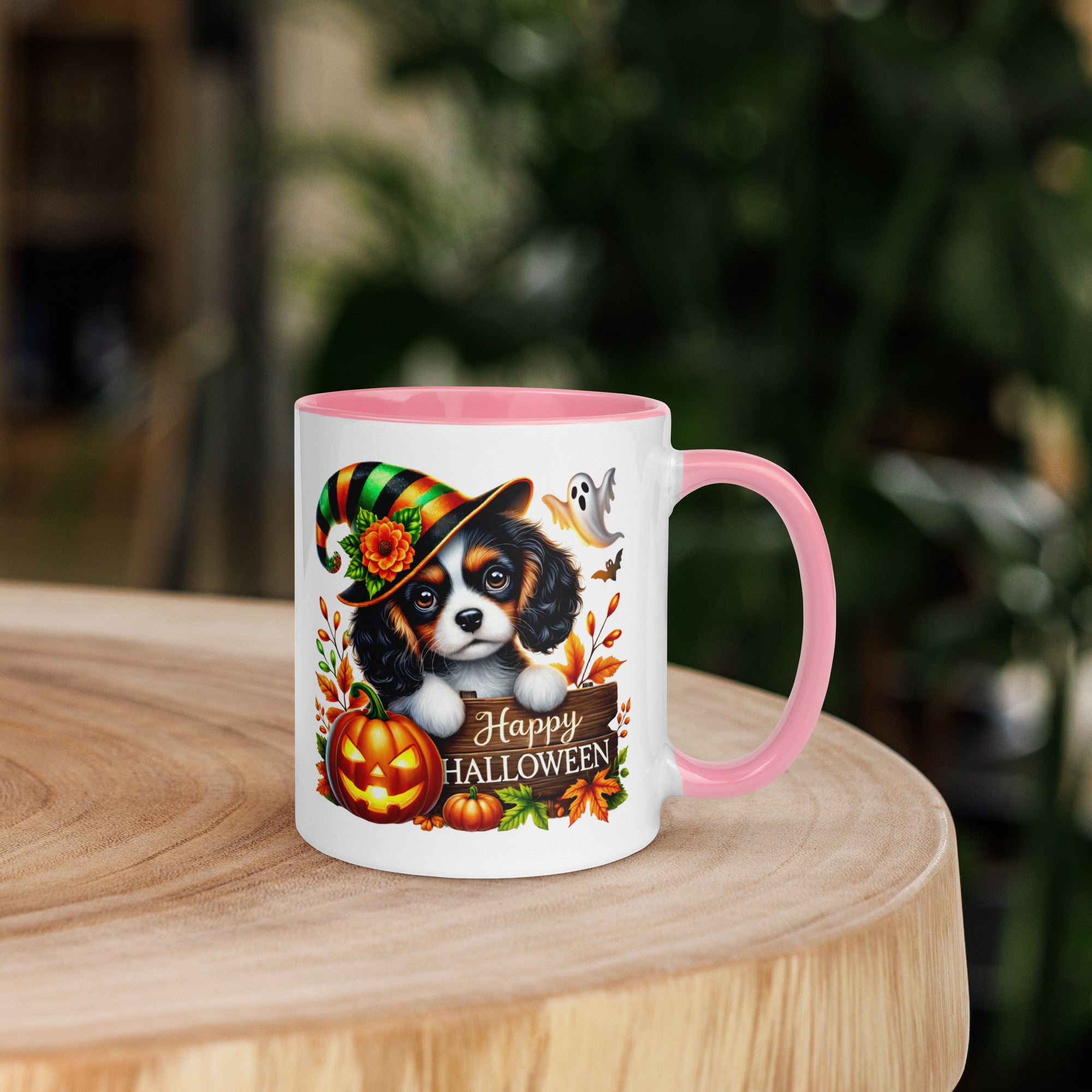 11oz Halloween Cavalier King Charles Spaniel Mug #3