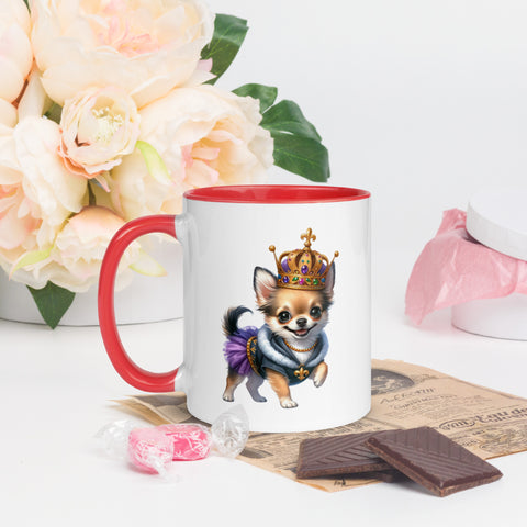 11oz Mardi Gras Chihuahua Mug