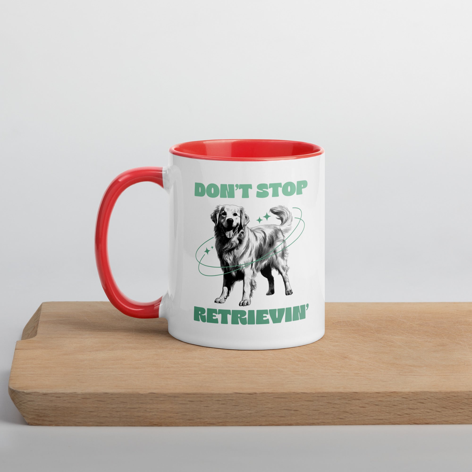 11oz Golden Retriever - Don't Stop Retrievin'