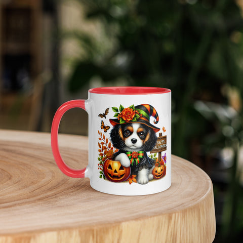 11oz Halloween Cavalier King Charles Spaniel Mug #2