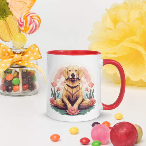 11oz Meditating Golden Retriever - Life Is Better With Dogs