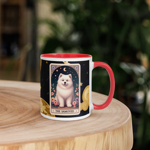 11oz Tarot Card Mug - The Samoyed