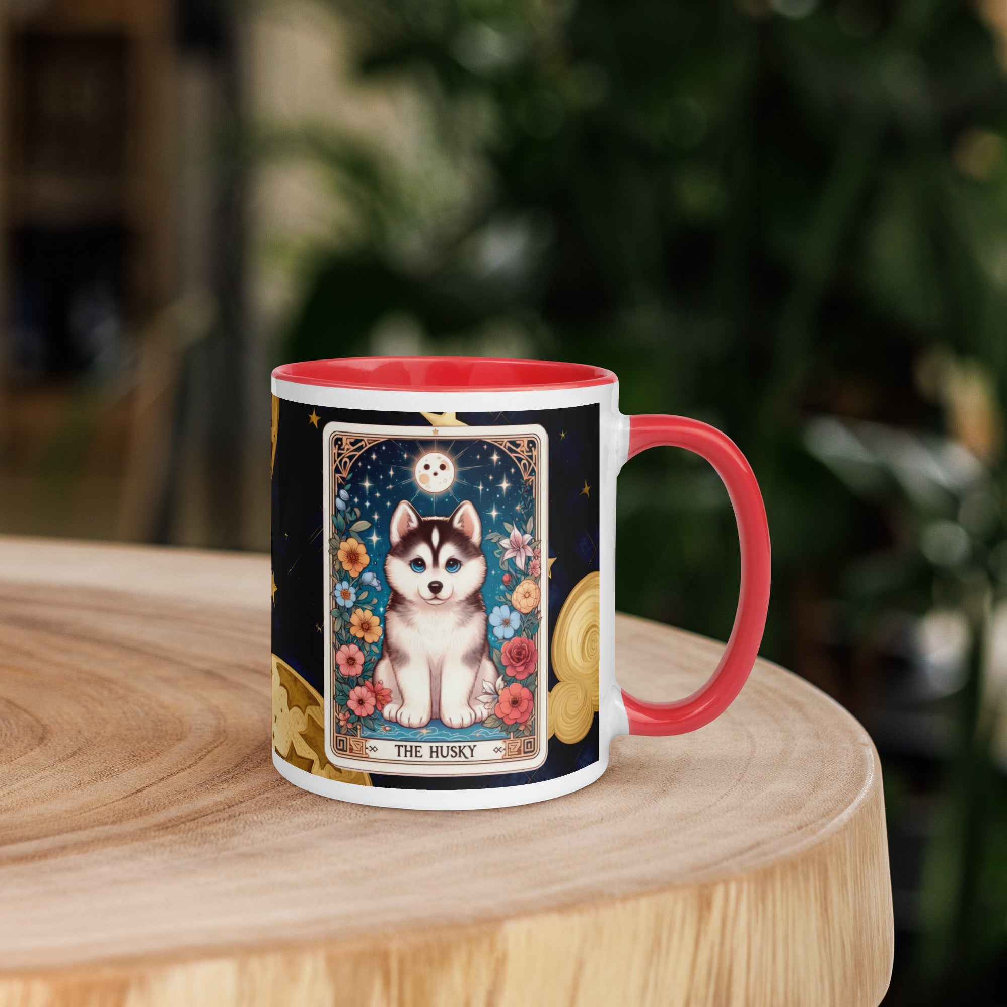 11oz Tarot Card Mug - The Siberian Husky