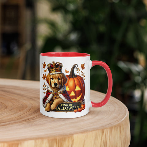 11oz Halloween Golden Retriever Mug #6